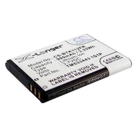 Bsc Preferred Prestigio RoadRunner 505 900mAh Remote Control Replacement Battery CS-BTK112FR.12
